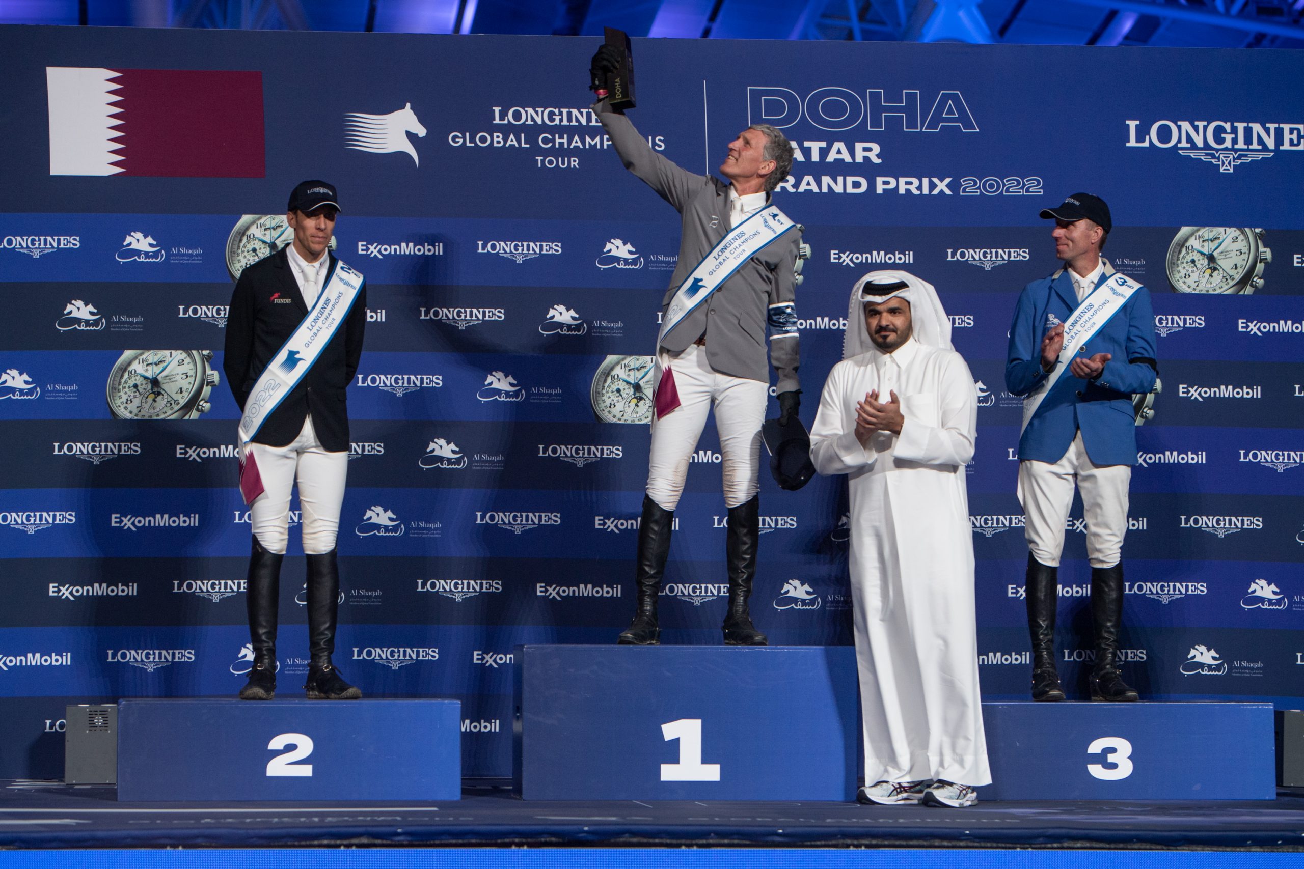 Sheikh Joaan Crowns Winners of Longines Global Champions Tour
