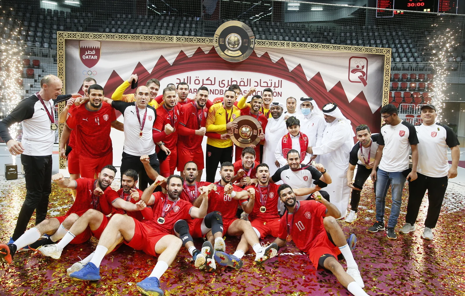 Al Duhail Claims Qatar Handball League Title