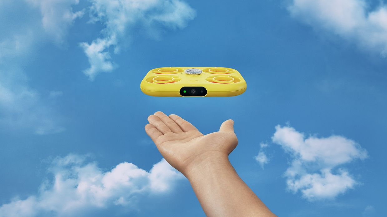 Flying camera instead of the “selfie” stick from Snapchat… Coming soon