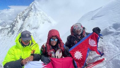 Within 24 hours of scaling Everest, Sheikha Asma conquers Mount Lhotse