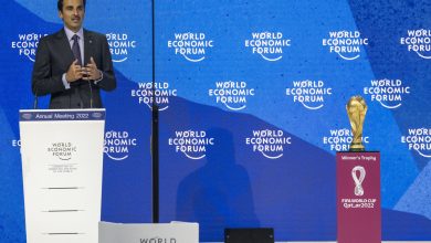 HH the Amir Participates in Opening Session of World Economic Forum