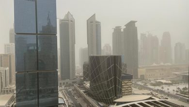 Latest Satellite images show dust mass approaching; expected to affect Qatar by late night
