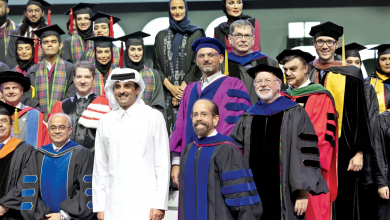 Amir Attends Convocation Ceremony of Qatar Foundation Graduates