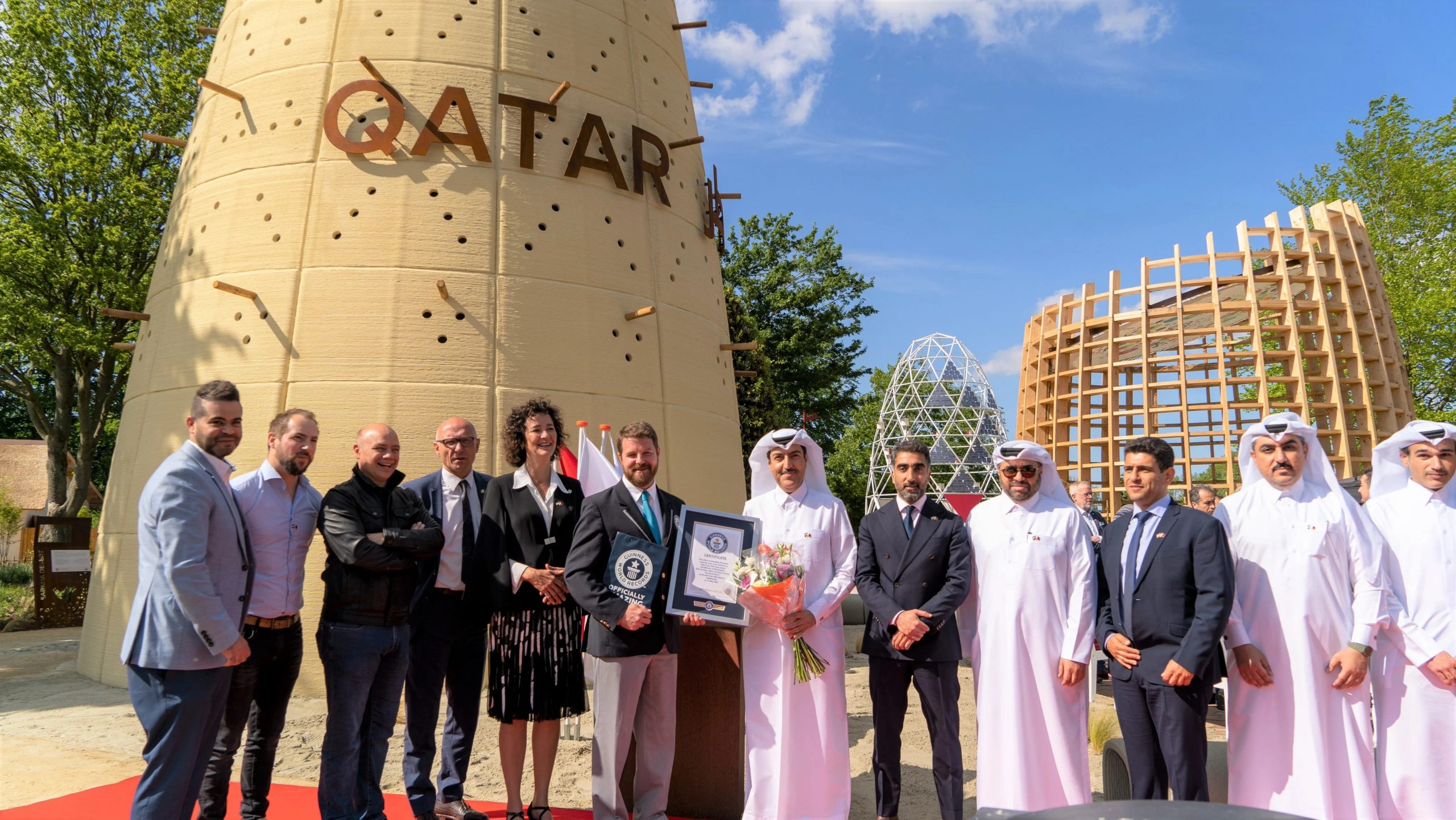 Qatar's Pavilion at Florida Expo 2022 Enters Guinness Book of Records