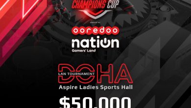 Join the Battle at ooredoo nation - gamers’ land; The Prize pool is $50.000!
