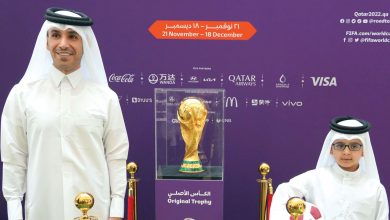 Original FIFA World Cup Qatar 2022 Trophy Promotional Tour Continues