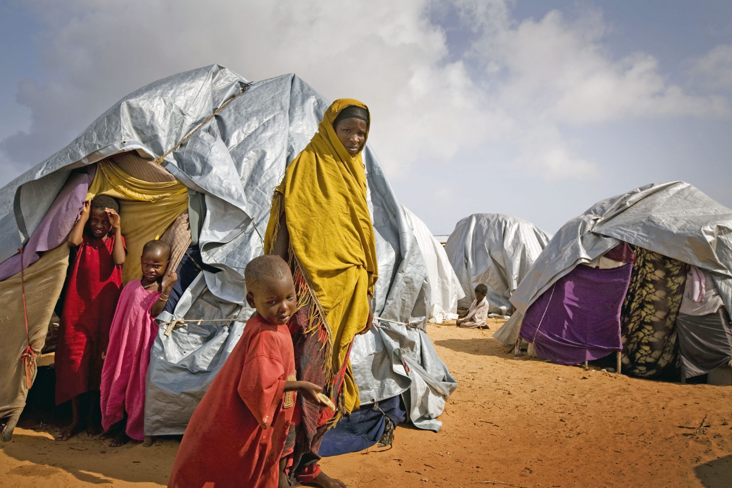 QC Provides Humanitarian Aid to Displaced People in Iften Camp in Somalia