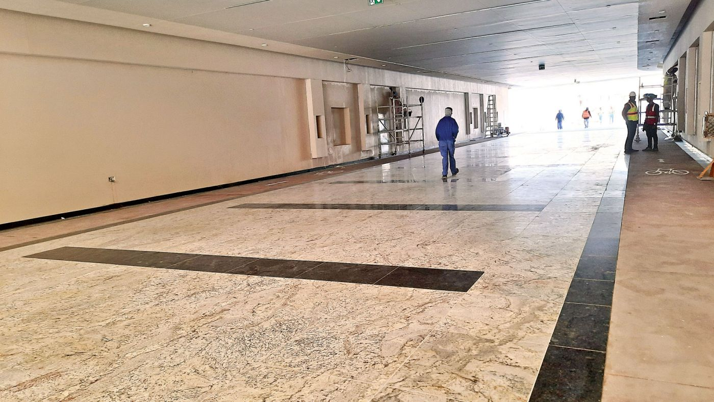 Work on pedestrian tunnels in Doha Corniche almost completed